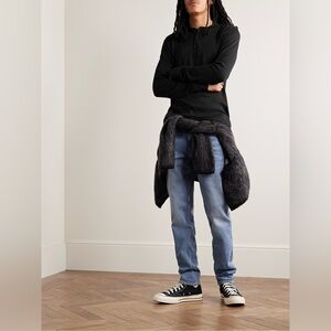 RAG & BONE Cotton-Jersey Henley T-Shirt